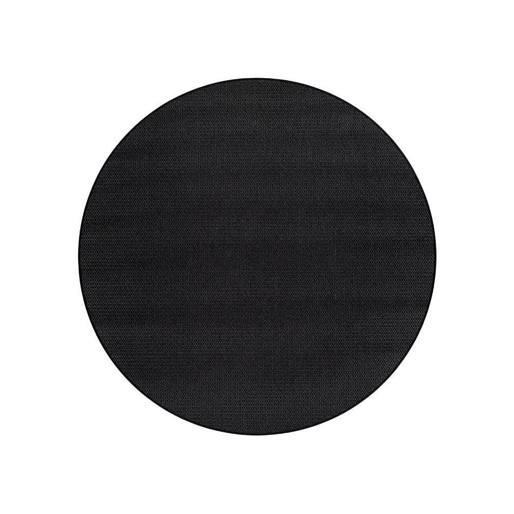 Narma Čierny okrúhly koberec 160x160 cm Bello™ - , značky Narma