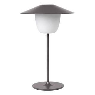 Sivá nízka LED lampa Blomus Ani Lamp