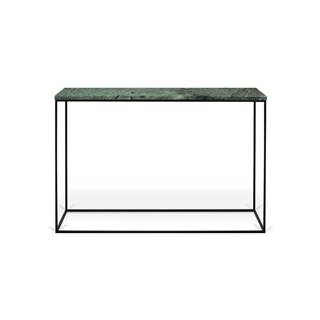 TemaHome Konzolový stolík s doskou z zeleného mramoru  Gleam, značky TemaHome
