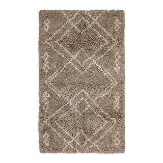 Bloomingville Hnedý koberec 150x90 cm Edea - , značky Bloomingville