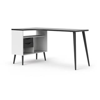 Tvilum Pracovný stôl s čiernou doskou 145x81 cm Oslo - , značky Tvilum