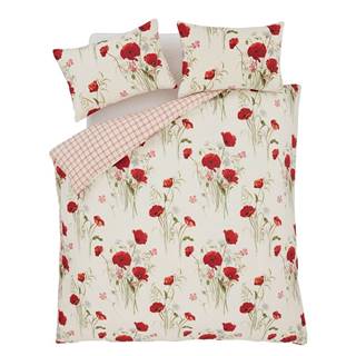 Obliečky Catherine Lansfield Wild Poppies, 135 × 200 cm