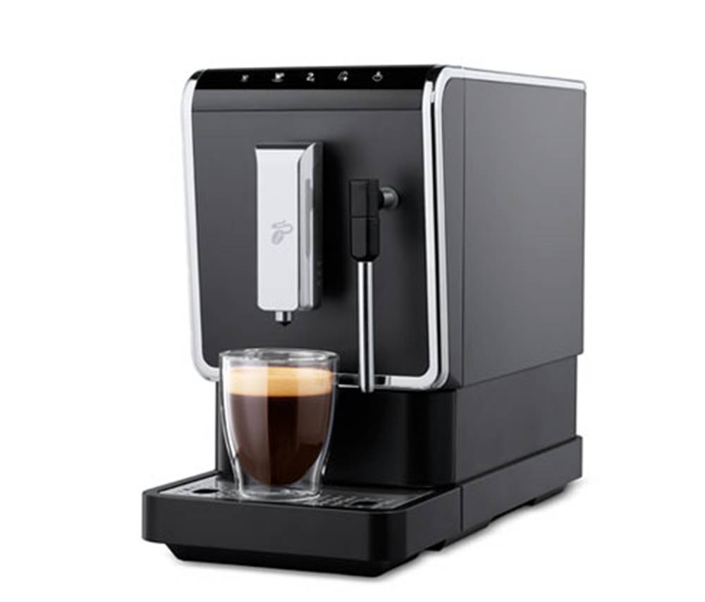 Tchibo Plnoautomatický kávovar Esperto Latte + 1 kg kávy Barista pre držiteľov Card&, značky Tchibo