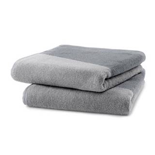 Tchibo Žakárové uteráky, 2 ks, sivé, značky Tchibo