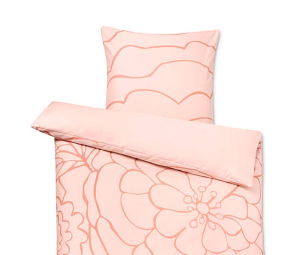 Tchibo Posteľná bielizeň s bavlnou a vláknom Tencel™, štandardná veľkosť, ružová, značky Tchibo