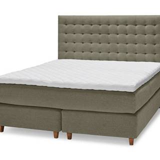 Americká posteľ Scapa, cca 140 x 200 cm, svetlozelená