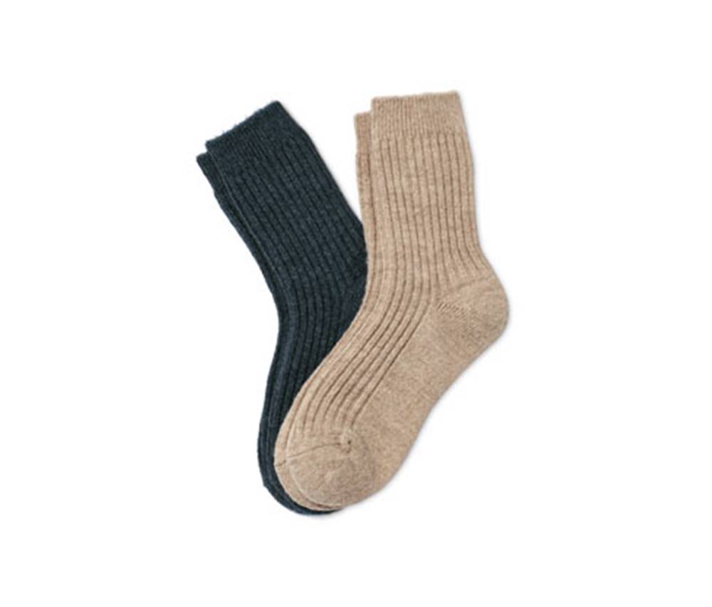 Tchibo Ponožky z rebrovanej pleteniny, 2 páry, značky Tchibo
