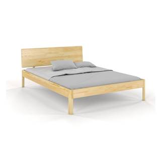 Dvojlôžková posteľ z borovicového dreva 180x200 cm v prírodnej farbe Ammer - Skandica