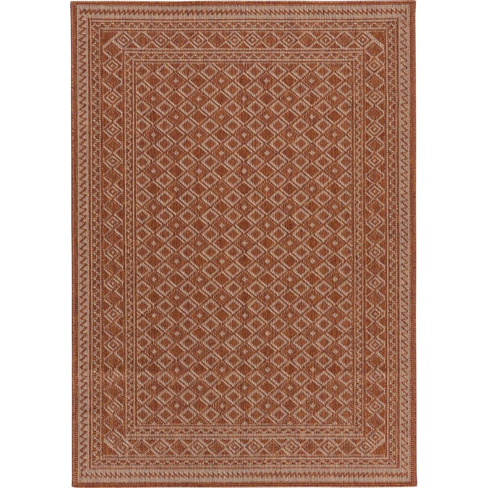 Floorita Červený vonkajší koberec 170x120 cm Terrazzo - , značky Floorita