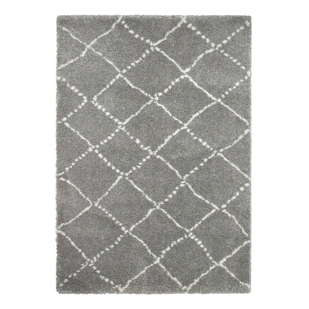 Think Rugs Sivý koberec  Royal Nomadic, 120 × 170 cm, značky Think Rugs