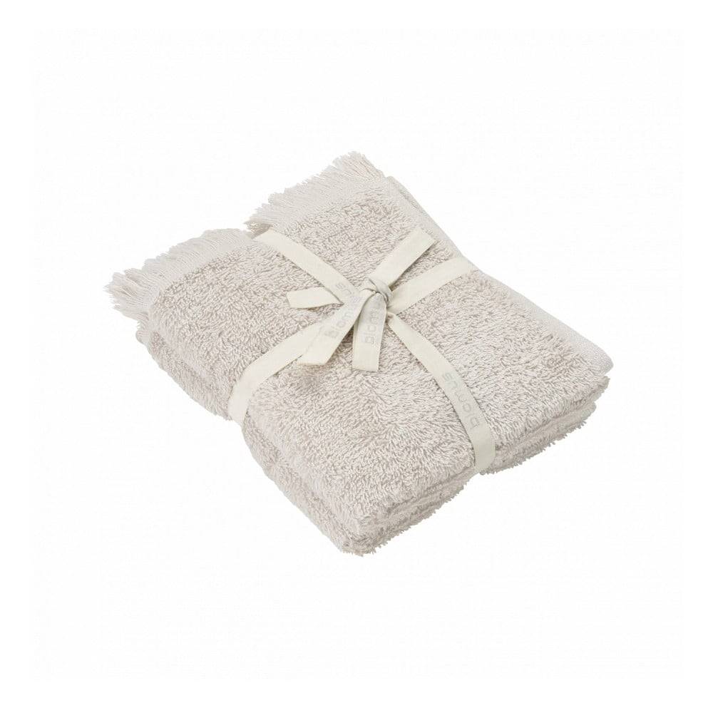 Blomus Krémovobiele bavlnené uteráky v súprave 2 ks 30x50 cm FRINO - , značky Blomus
