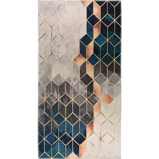 Vitaus Modro-krémový umývateľný koberec 160x230 cm - , značky Vitaus