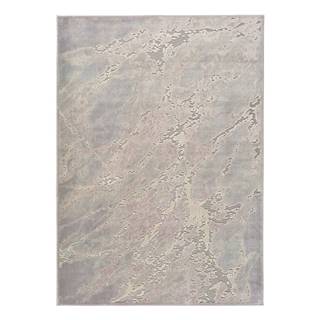 Universal Sivo-béžový koberec z viskózy  Margot Marble, 160 x 230 cm, značky Universal