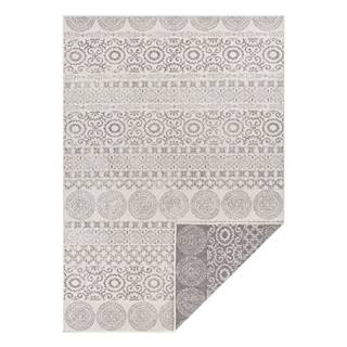 Ragami Sivo-biely vonkajší koberec  Circle, 160 x 230, značky Ragami