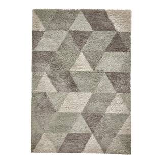 Sivo-zelený koberec Think Rugs Royal Nomadic Grey & Aqua Green, 160 × 220 cm