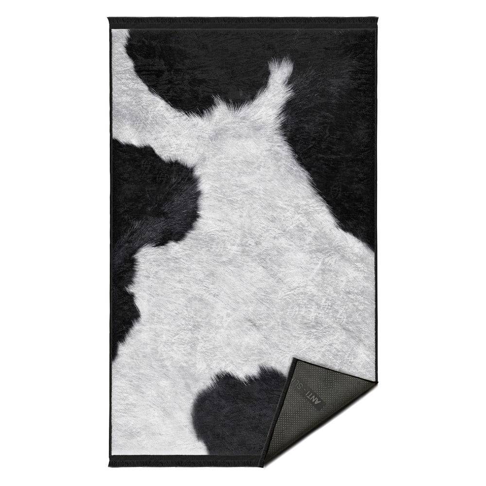 Mila Home Bielo-čierny koberec behúň 80x200 cm - , značky Mila Home