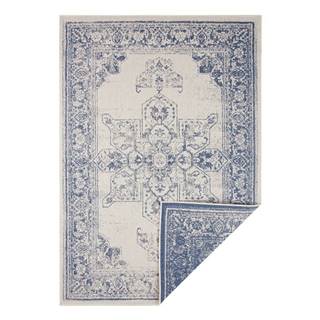 NORTHRUGS Modro-krémový vonkajší koberec  Borbon, 120 x 170 cm, značky NORTHRUGS