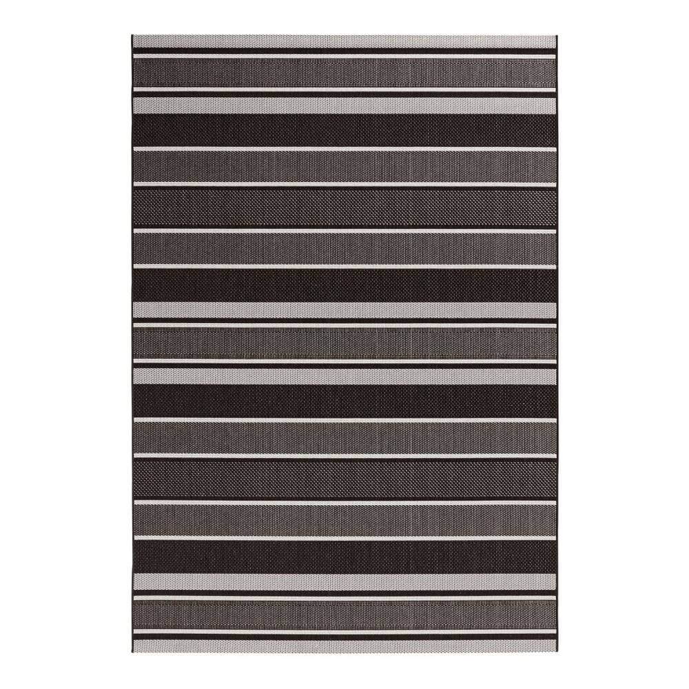 NORTHRUGS Čierný vonkajší koberec  Strap, 160 x 230 cm, značky NORTHRUGS