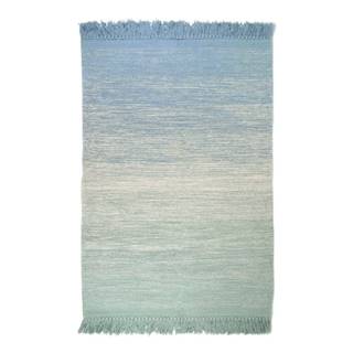 Zeleno-modrý prateľný koberec 100x150 cm Kirthy - Nattiot