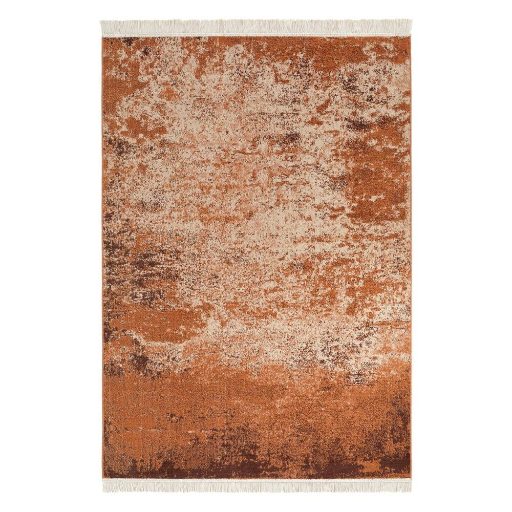 Nouristan Oranžový koberec s podielom recyklovanej bavlny , 120 x 170 cm, značky Nouristan