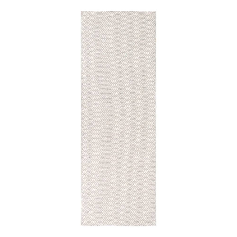 Narma Krémovo-biely behúň vhodný do exteriéru  Diby, 70 × 200 cm, značky Narma