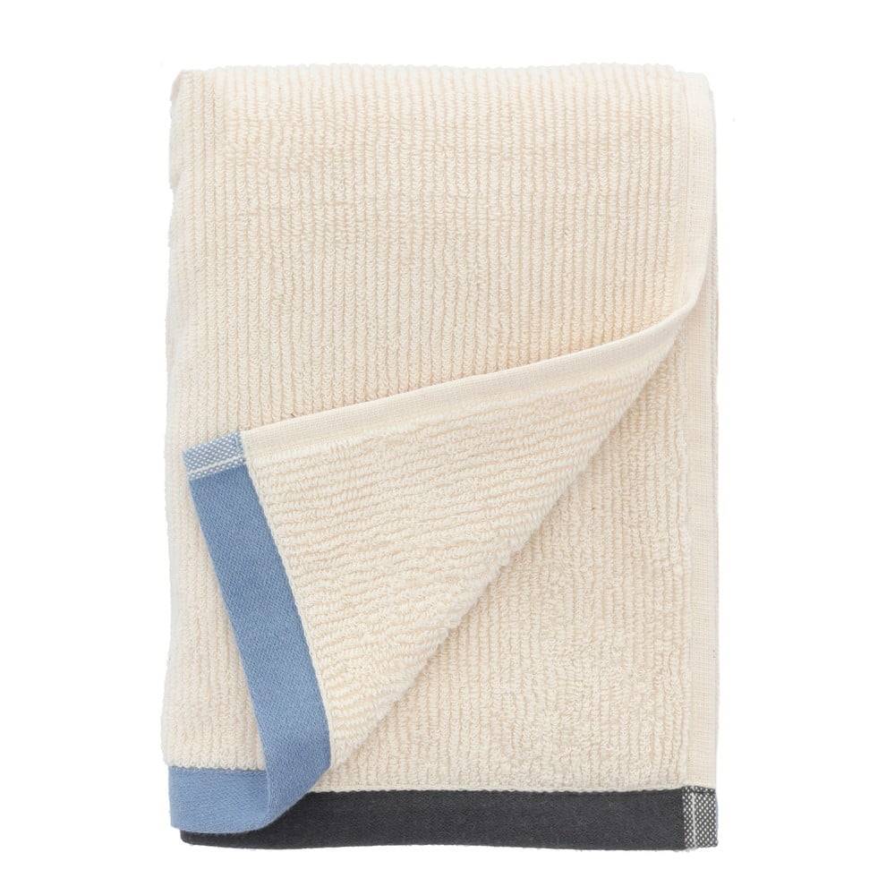 Södahl Modro-béžový bavlnený uterák 50x100 cm Contrast - , značky Södahl