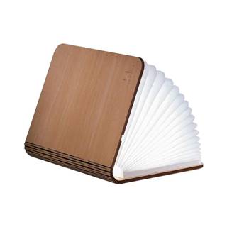 Gingko Svetlohnedá LED stolová lampa v tvare knihy z javorového dreva  Booklight, značky Gingko