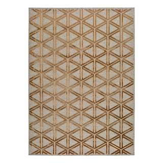 Universal Sivo-oranžový koberec  Lana Triangle, 160 x 230 cm, značky Universal