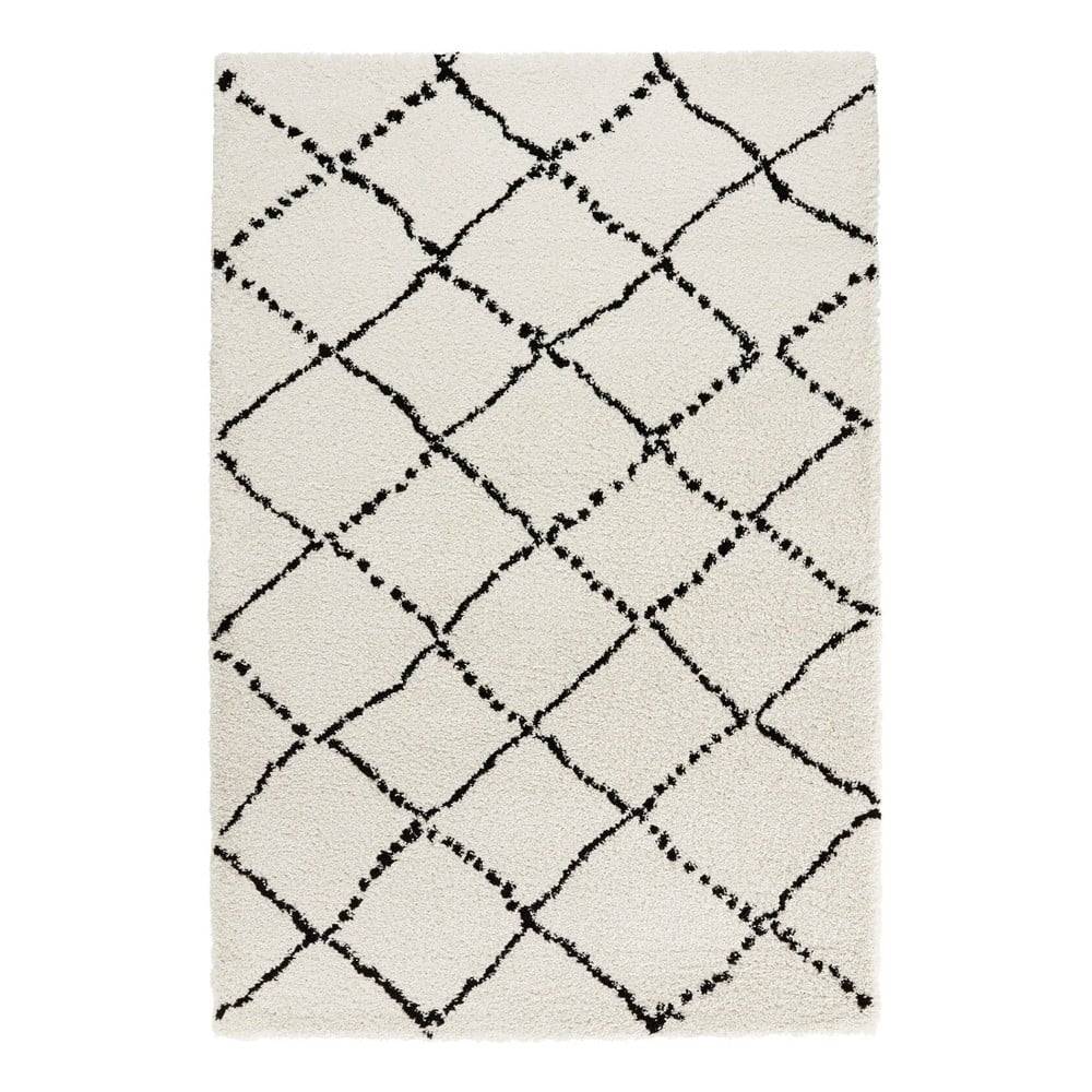 Mint Rugs Béžovo-čierny koberec  Hash, 200 x 290 cm, značky Mint Rugs
