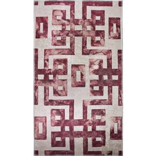 Červený/béžový koberec 140x80 cm - Vitaus