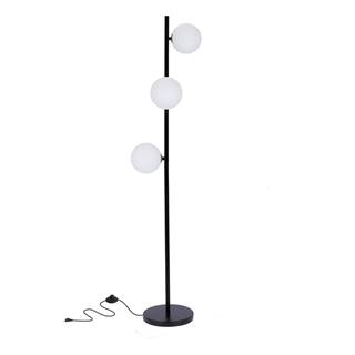 Candellux Lighting Čierna stojacia lampa (výška 150 cm) Kama - , značky Candellux Lighting