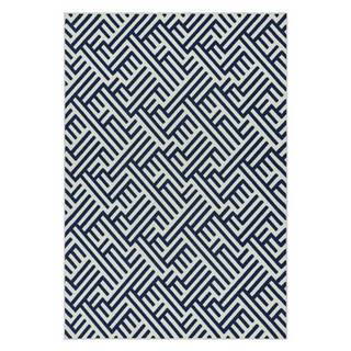 Asiatic Carpets Modro-biely koberec  Antibes, 120 x 170 cm, značky Asiatic Carpets