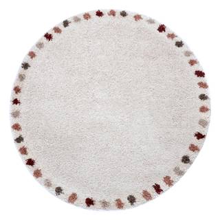 Krémovobiely koberec Mint Rugs Essential Holy, ø 160 cm