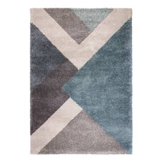 Flair Rugs Modro-sivý koberec  Zula, 120 × 170 cm, značky Flair Rugs