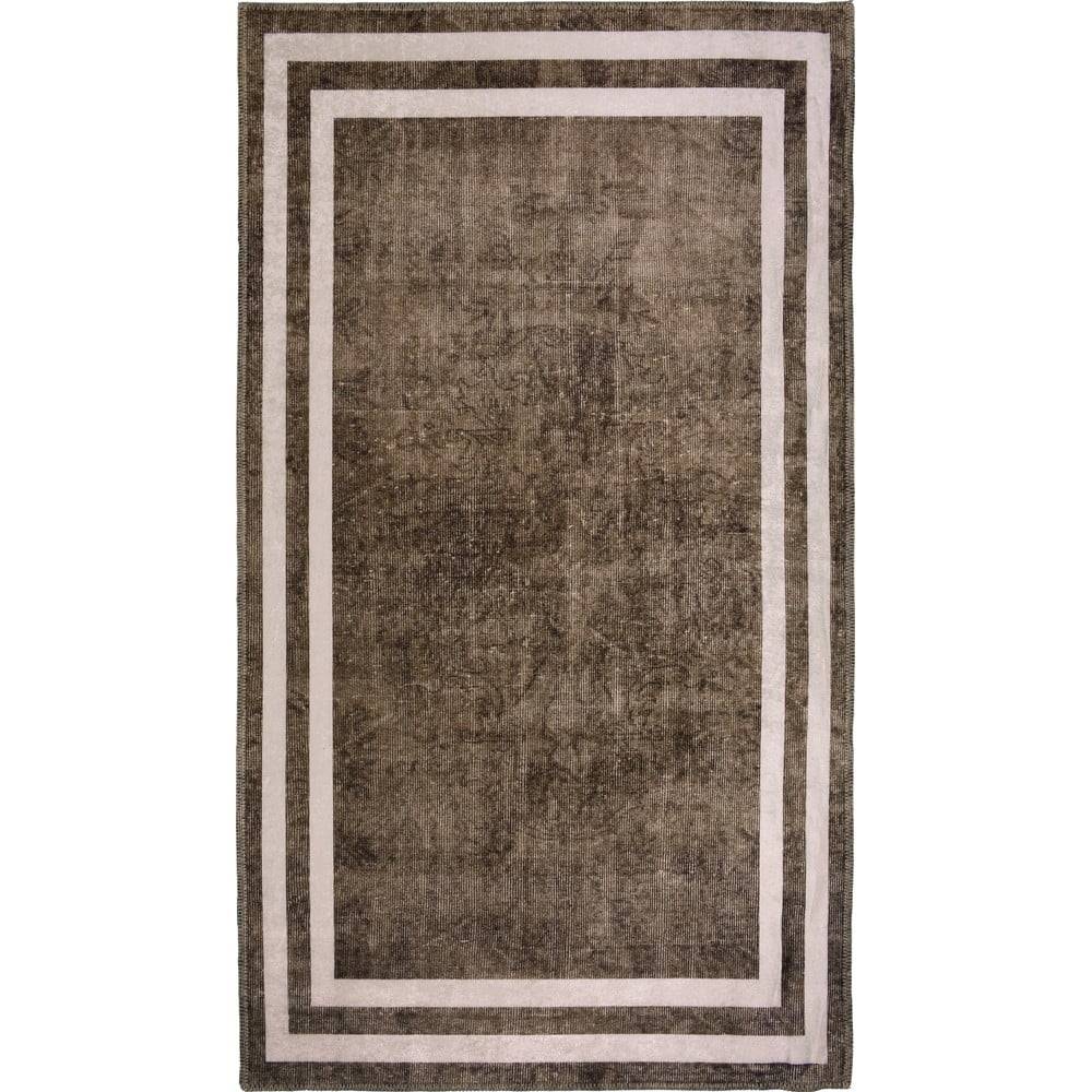Vitaus Hnedý prateľný koberec 180x120 cm - , značky Vitaus
