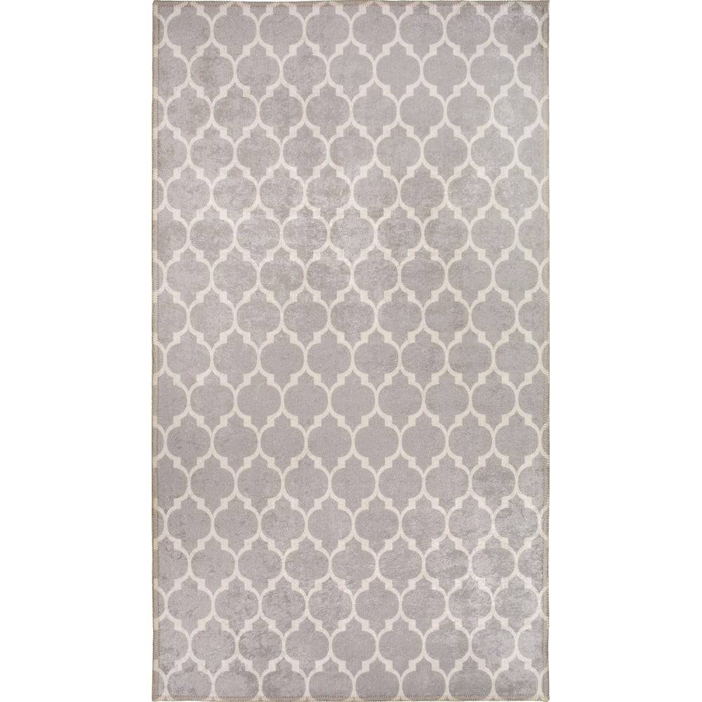 Vitaus Svetlosivo-krémový prateľný koberec 230x160 cm - , značky Vitaus