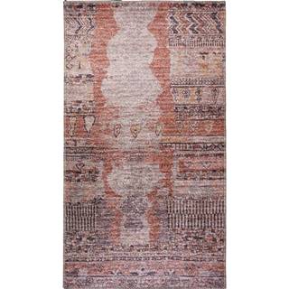 Svetločervený prateľný koberec 180x120 cm - Vitaus