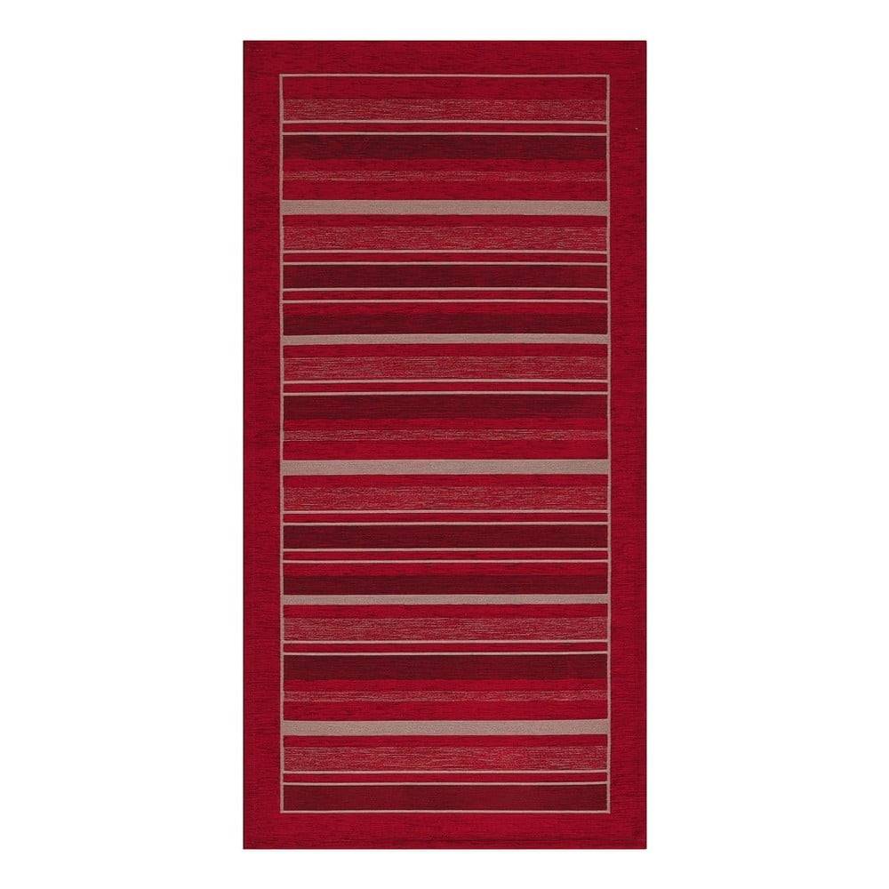Floorita Červený behúň  Velour, 55 x 240 cm, značky Floorita