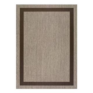 Universal Hnedo-béžový vonkajší koberec  Technic, 100 x 150 cm, značky Universal