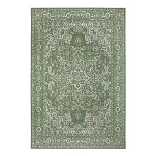 Zeleno-béžový vonkajší koberec Ragami Vienna, 120 x 170 cm