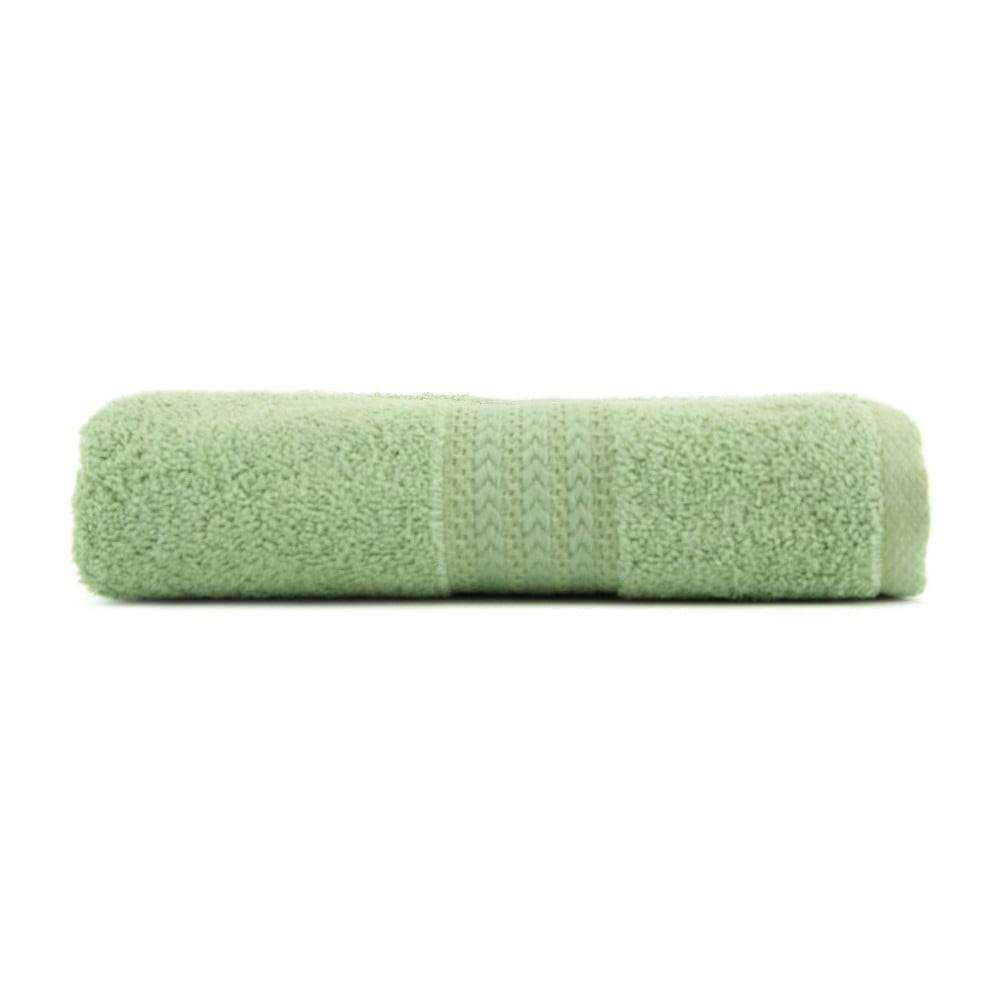 Foutastic Zelený uterák z čistej bavlny , 70 × 140 cm, značky Foutastic