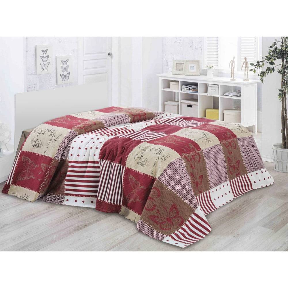 Mijolnir Ľahká prešívaná bavlnená prikrývka cez posteľ  Butterfly, 160 × 230 cm, značky Mijolnir
