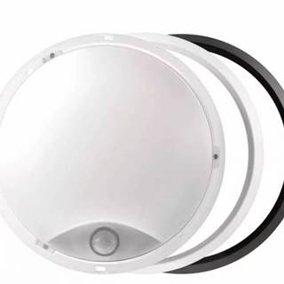 LED svietidlo prisadené kruhové so senzorom, 14W, neutrálna biela, priemer 21,5cm, čierna/biela ZM3231