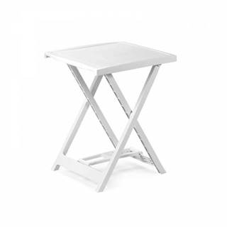Kinekus Stôl plastový, skladací, výška 65cm, ARNO, biely, značky Kinekus