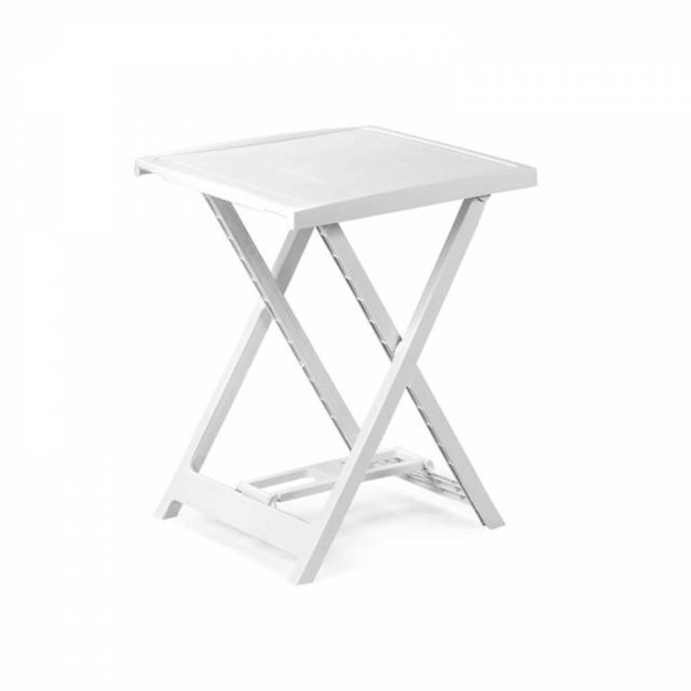 Kinekus Stôl plastový, skladací, výška 65cm, ARNO, biely, značky Kinekus