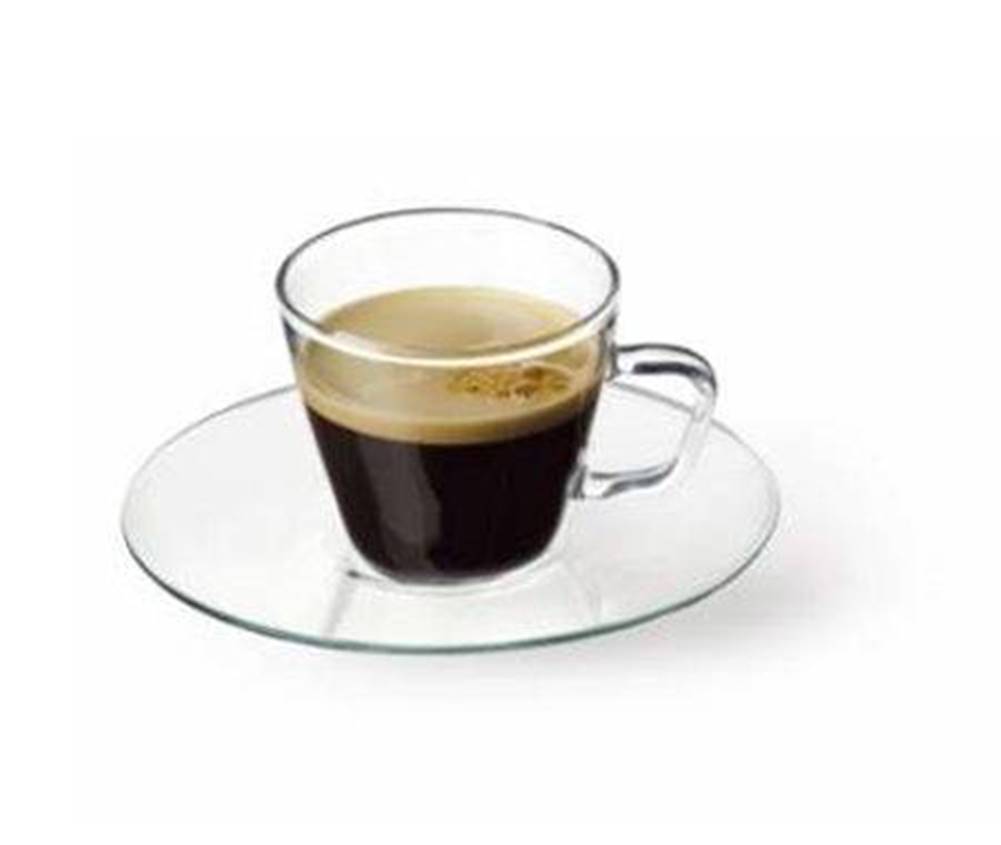 Kinekus Šálka Espresso s podšálkou , sklenená, 80 ml, GENEX, 4+4 ks, značky Kinekus