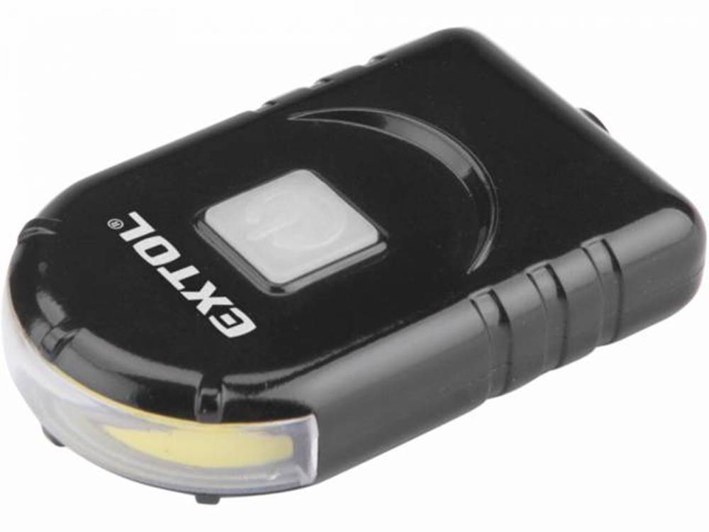 EXTOL LIGHT Svietidlo 1W COB LED s klipom, 160lm, 0,5Ah Li-po, USB nabíjanie, značky EXTOL LIGHT