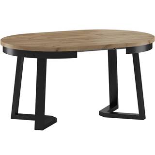MERKURY MARKET Stôl ST-17 120+3x50 dub wotan, značky MERKURY MARKET