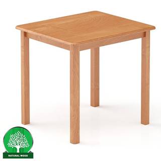 MERKURY MARKET Stôl borovica ST104-100x75x70 jelša, značky MERKURY MARKET