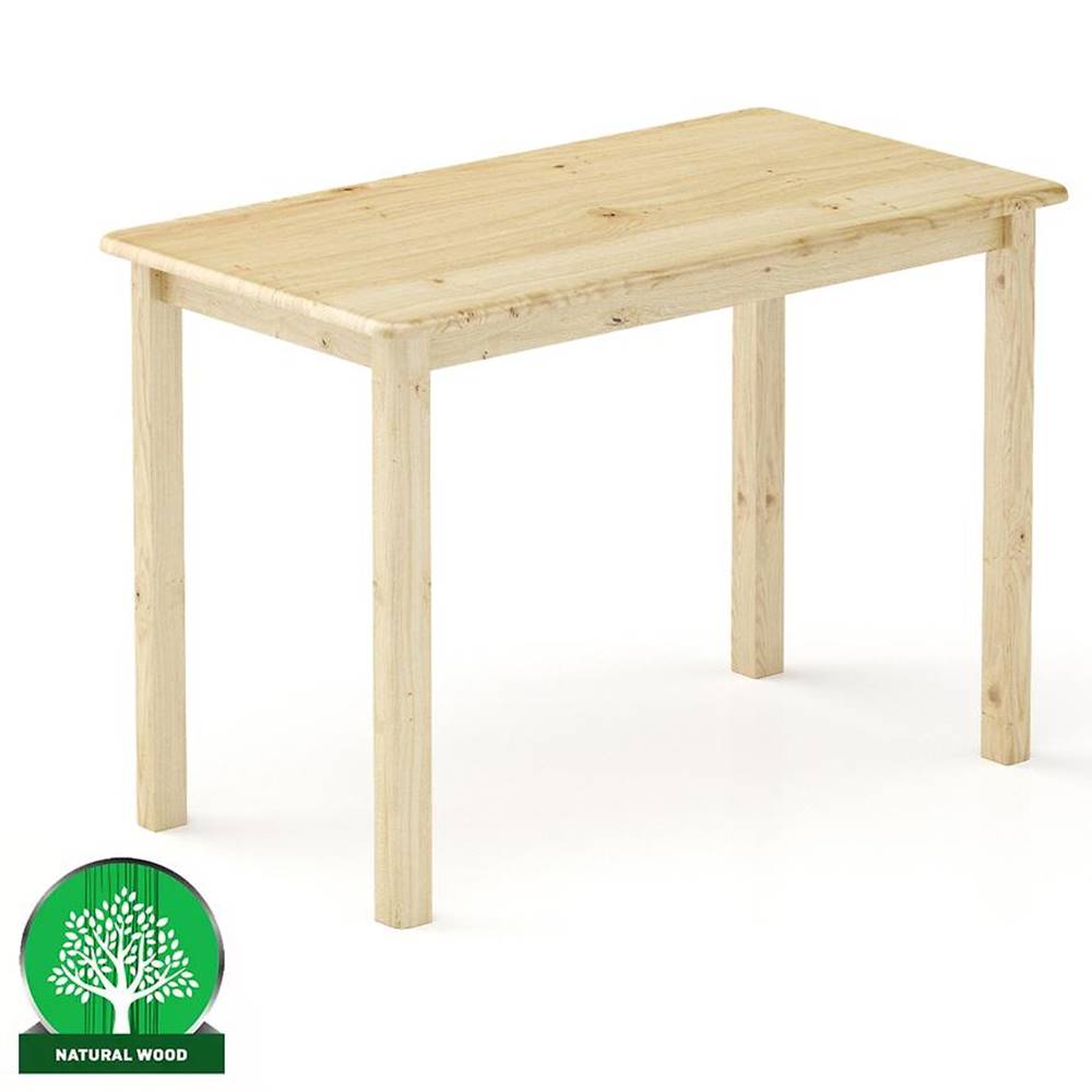 MERKURY MARKET Stôl borovica ST104-110x75x60 prírodné, značky MERKURY MARKET